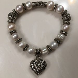 HEART PEARL BRACELET ❤️